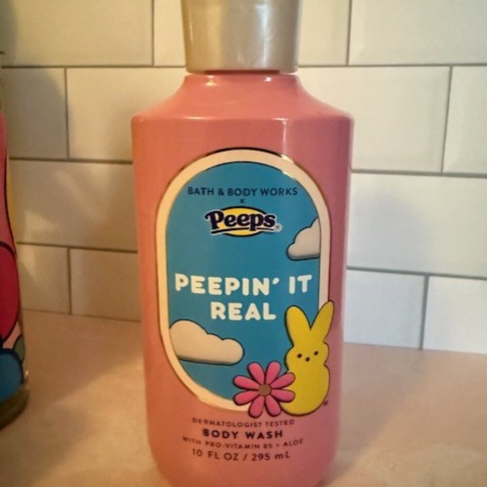Bath and Body Works - BBW - Peepin' it Real - Body wash and Lotion for Easter - Picture 4 of 9